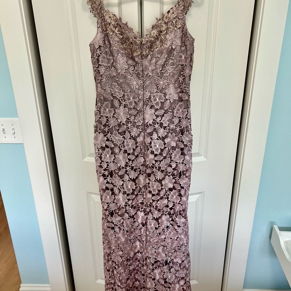 Mother of the Bride Gown - Size 12 Champagne Ombré.  Never Worn/Brand New - Picture 9 of 17